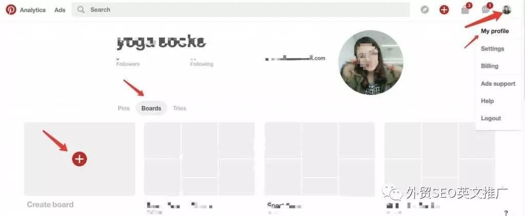 Pinterest营销上的基本元素解读