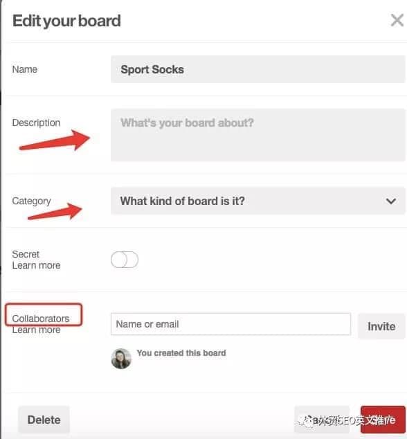 Pinterest营销上的基本元素解读