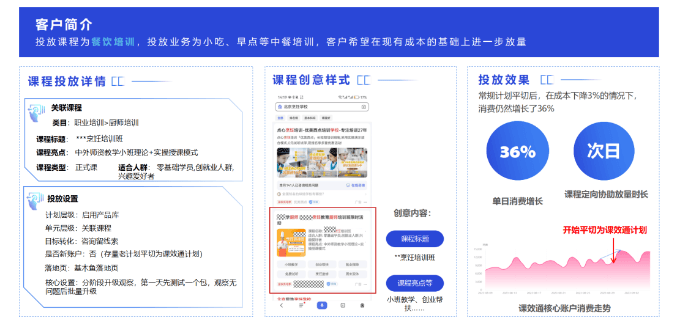 教育行业客户如何借「课效通」挖掘课程百度广告增量