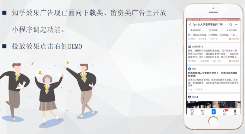 知乎效果广告 | 关联小程序投放