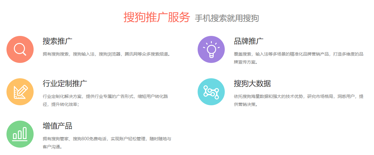 搜狗广告投放策略，搜狗代理商查询地址在哪里呢？