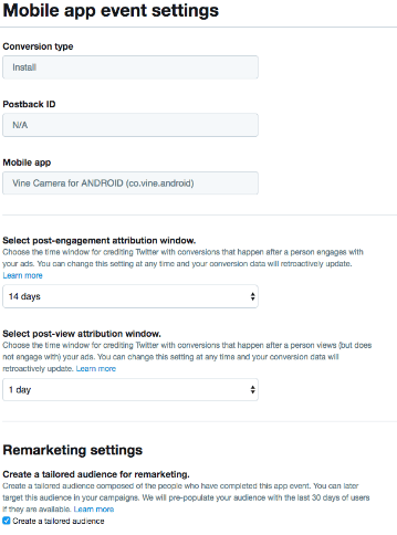 Twitter广告投放:移动应用转化跟踪
