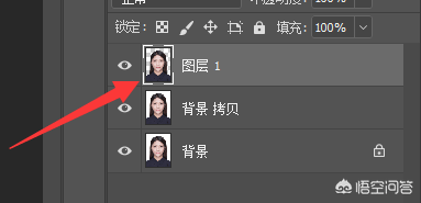 ps白底换蓝底步骤(证件照换背景颜色教学)