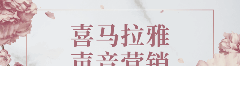喜马拉雅声音营销具体有哪些形式?