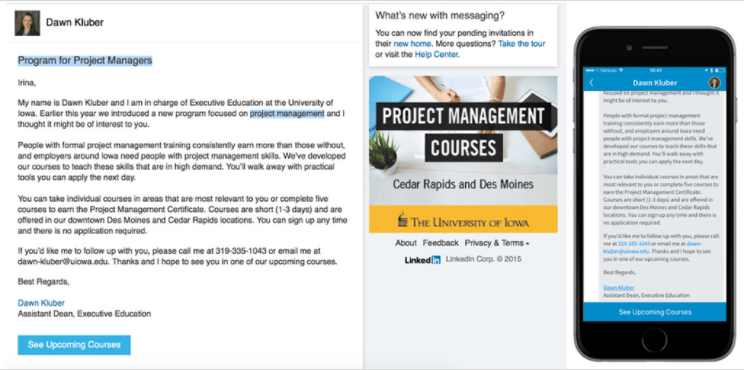 LinkedIn广告投放——创建成功的消息广告