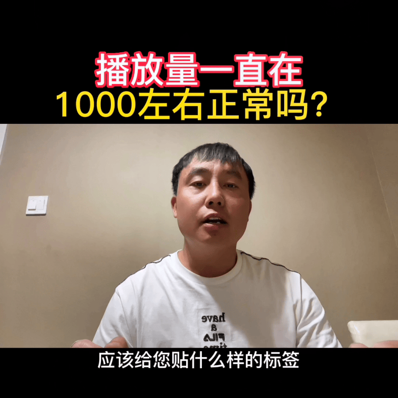 抖音播放量1000说明什么（播放量在1000以上代表的意思）