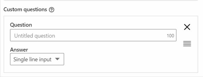 LinkedIn广告推广——创建销售线索表格