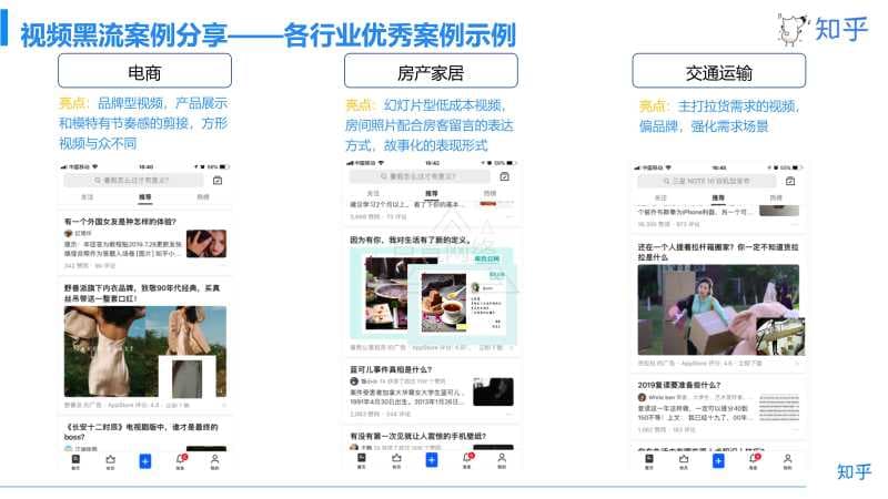 知乎视频黑流广告资源位介绍