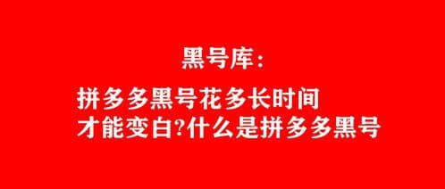 从哪看出拼多多是黑号？揭秘你不知道的拼多多黑号秘密