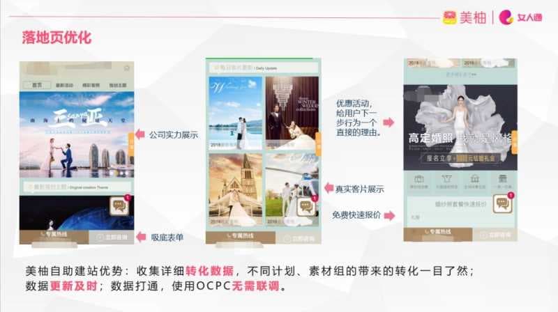 美柚婚纱摄影广告案例投放策略看这里!