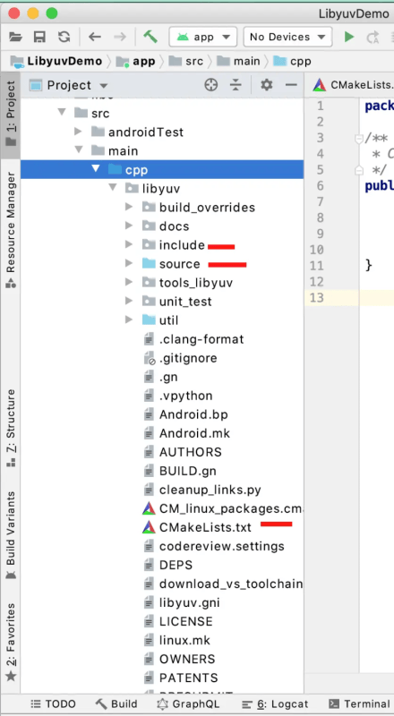 android 相机预览编译 libyuv 处理 YUV 数据