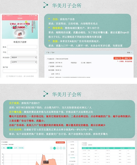 宝宝树平台推广投放介绍以及月子会所案例分享