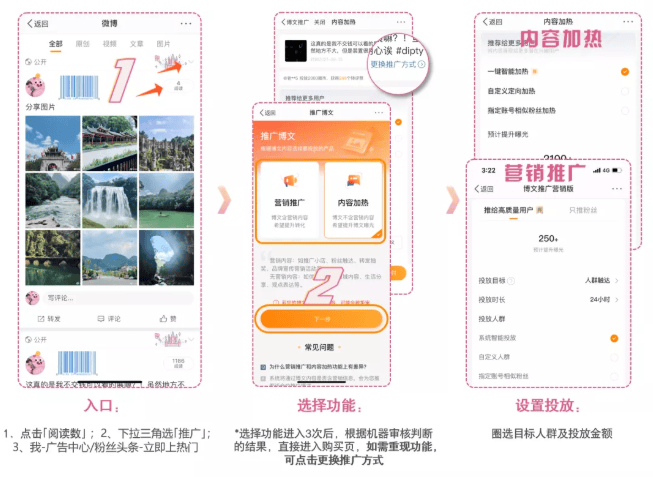 微博全新粉丝头条｢内容加热｣& ｢营销推广｣来帮你专区百万流量