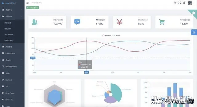 这三个Vue 后台管理模版，配合SpringBoot使用真香