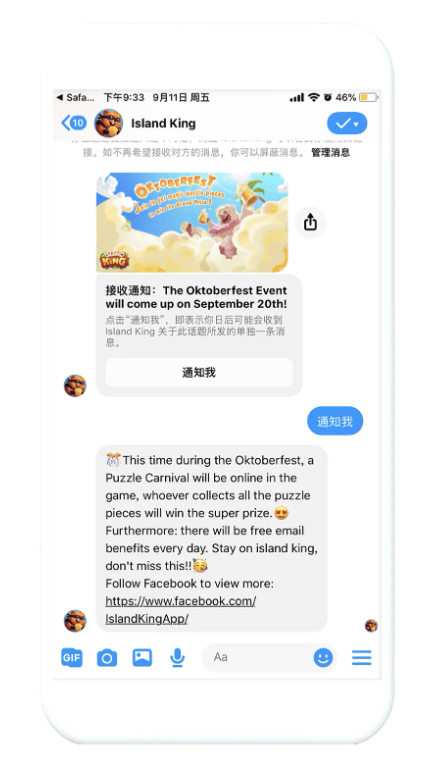 Facebook广告投放成功案例——Island King