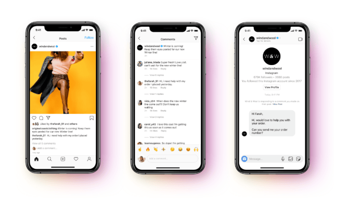 Facebook广告投放：Messenger API 现已支持 Instagram