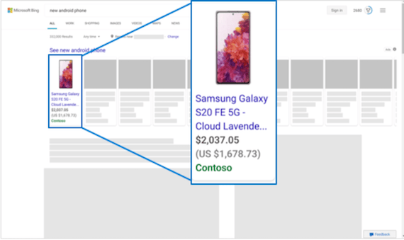 bing购物广告投放：微软广告关于 Microsoft 购物广告系列源文件