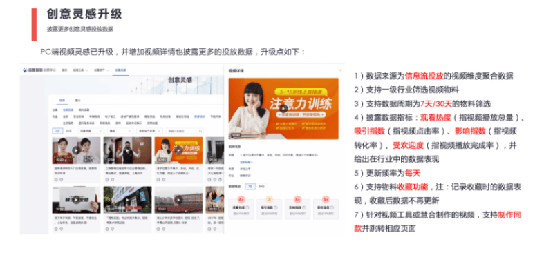 百度广告投放：创意中心-创意灵感功能升级