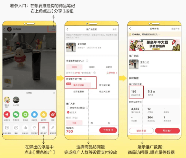 一键助力小红书生意增长,自助式广告产品薯条上线,优化目标!