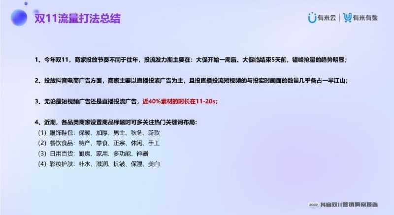 2022抖音双11营销洞察报告